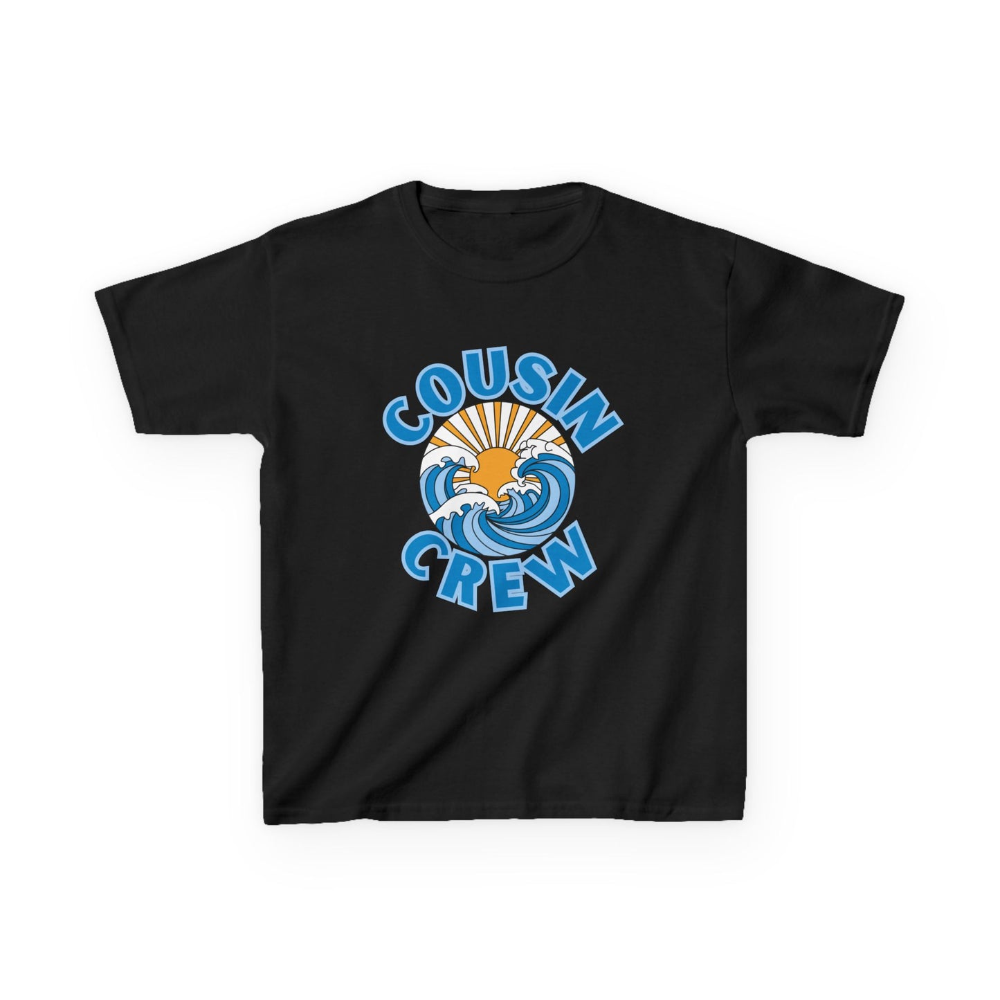 Cool Cousin Crew Kids Tee - Summer Fun, Family Gatherings, Beach Days, Mini Collection