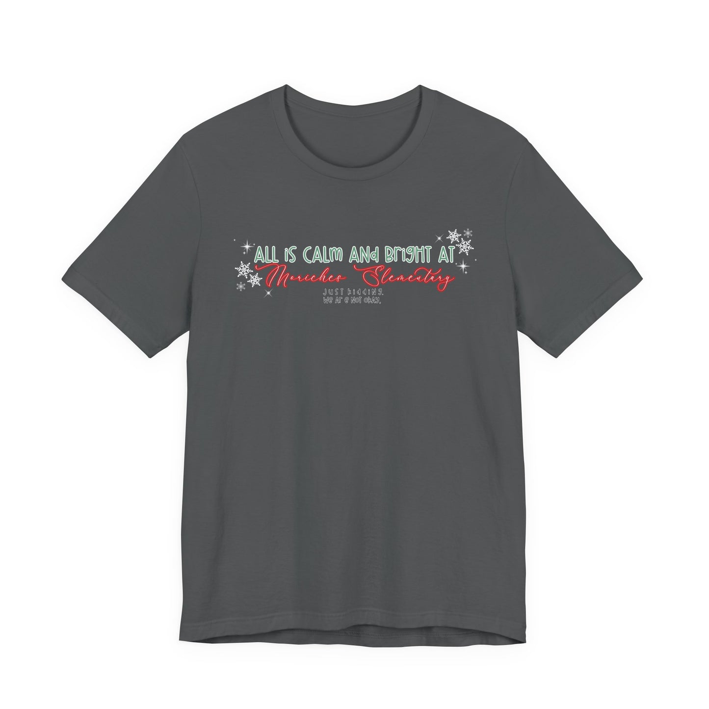 All is calm at Moriches— Christmas Unisex T‑Shirt