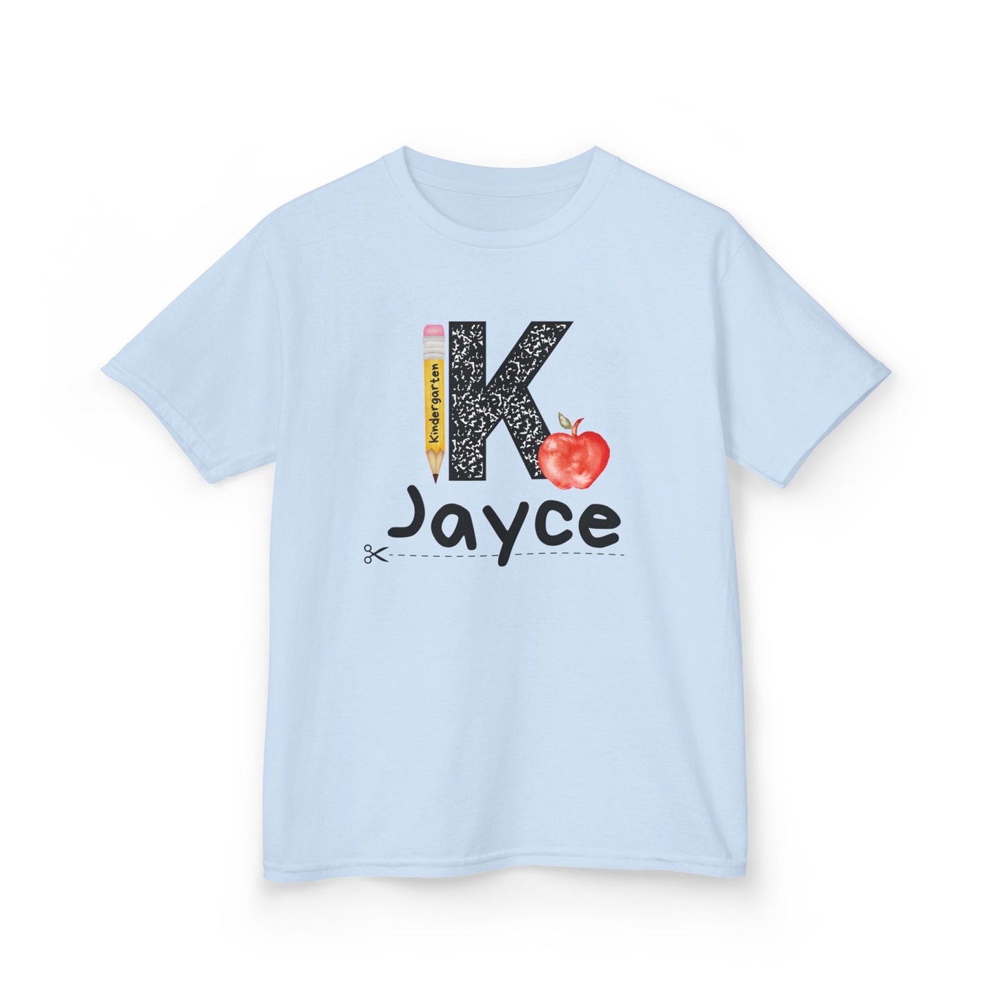 Jayce- Kindergarten- Personalized Kids Tee - Back to School