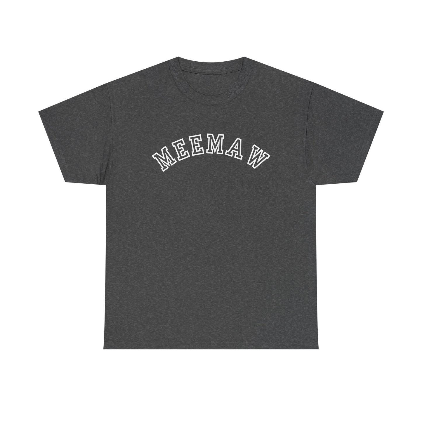 Meemaw- Unisex Heavy Cotton Tee - Comfortable Everyday Wear- Motherhood