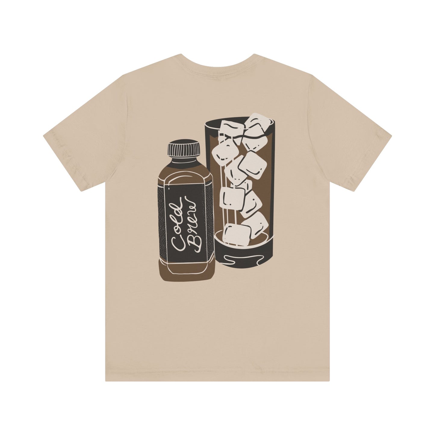 Cold Brew Coffee Lovers Tee, Unisex Jersey Shirt for Coffee Lovers