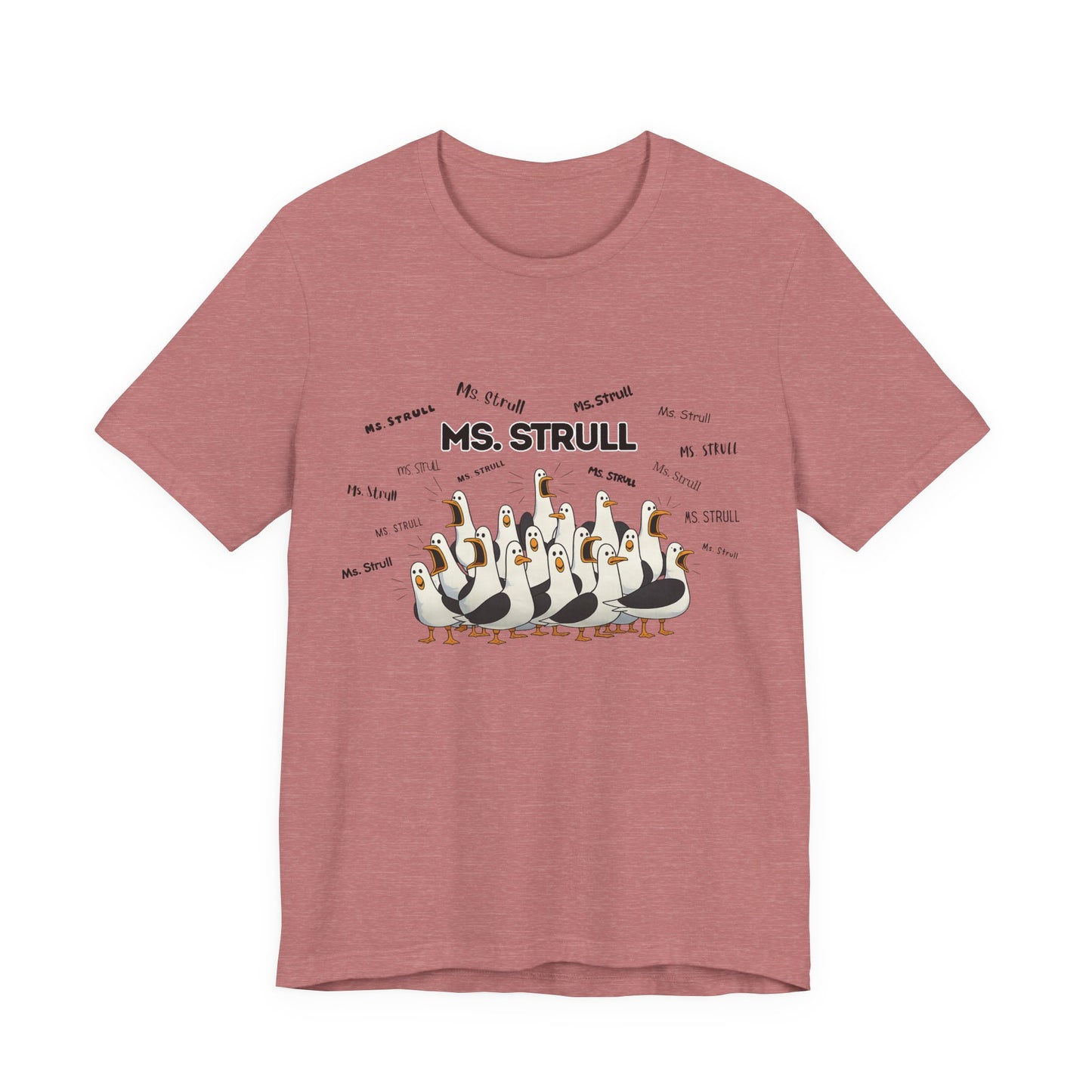 Mrs. Strull Penguin Choir T-Shirt — Funny Teacher Personalized Tee