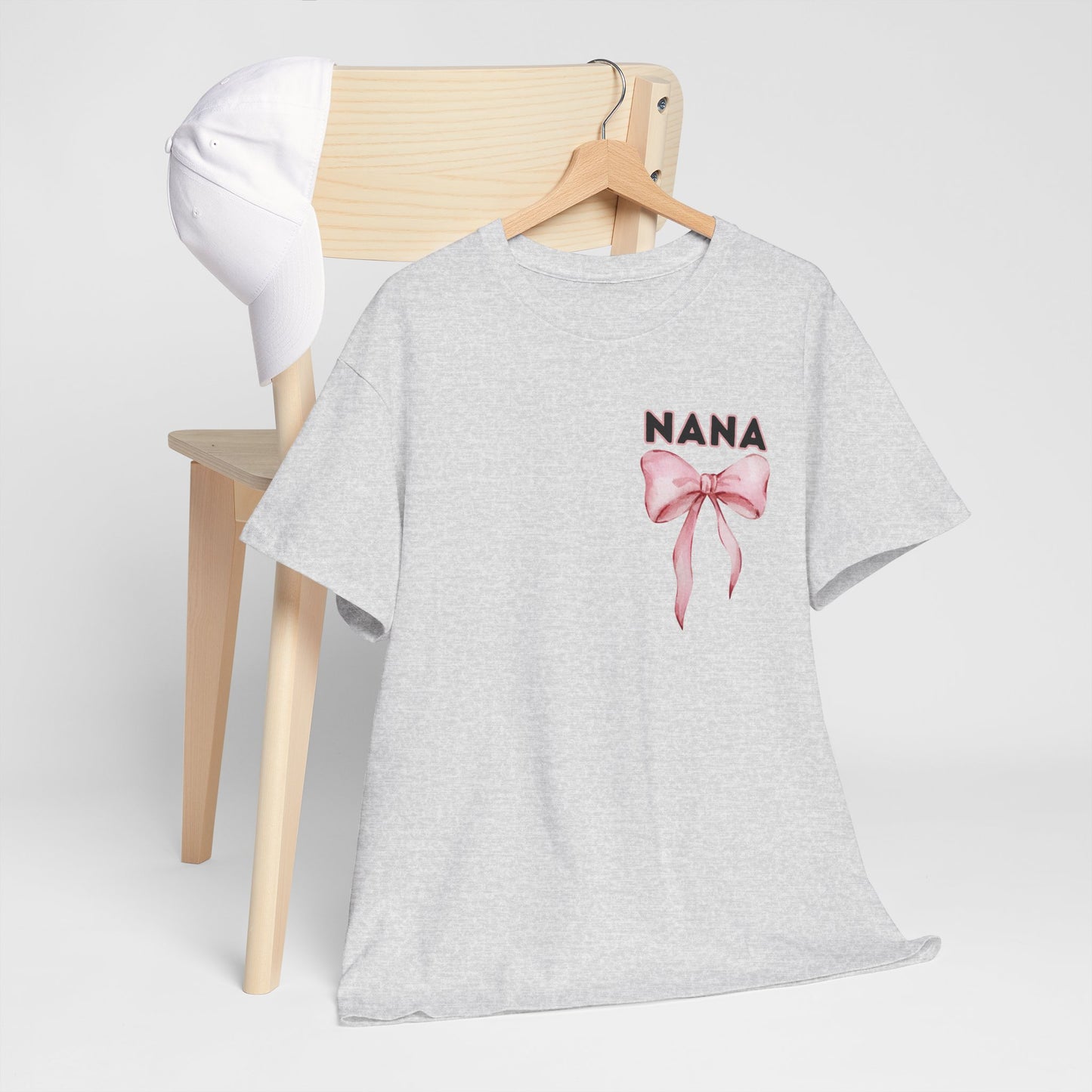 Nana Pink Bow Unisex Heavy Cotton Tee - Simply the Best