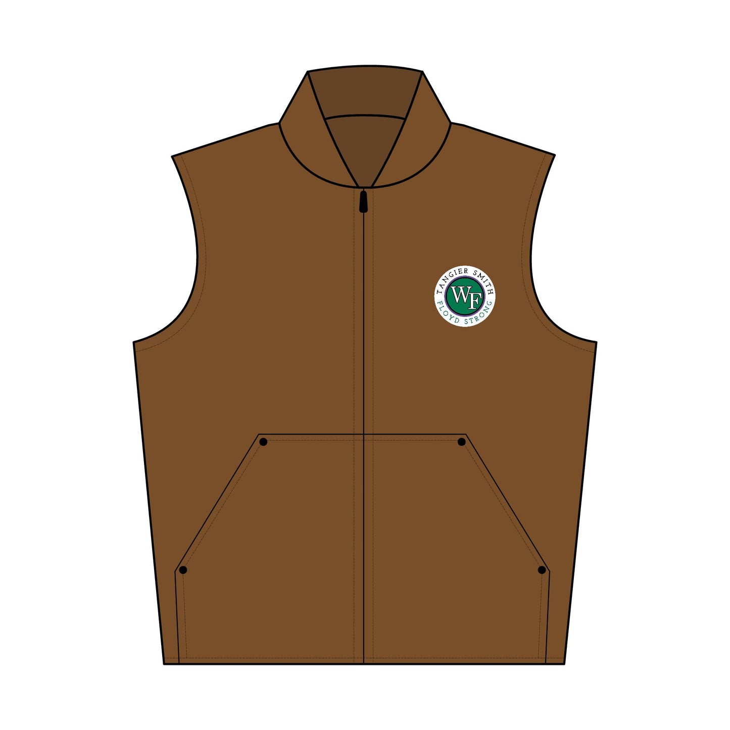 Tangier Smith Unisex Duck Cloth Vest