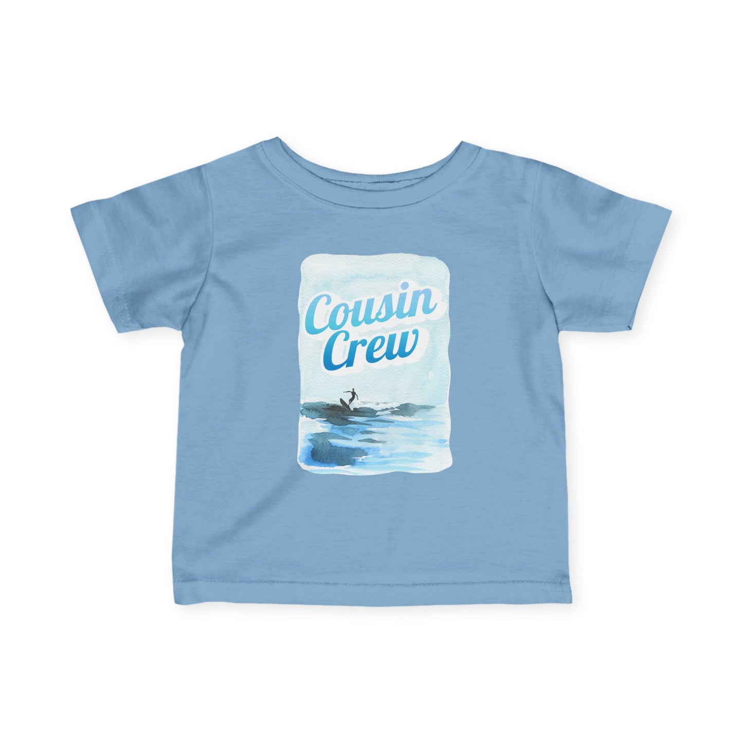 Cousin Crew Infant Tee, Cute Baby T-Shirt, Summer Vibes- Mini Collection