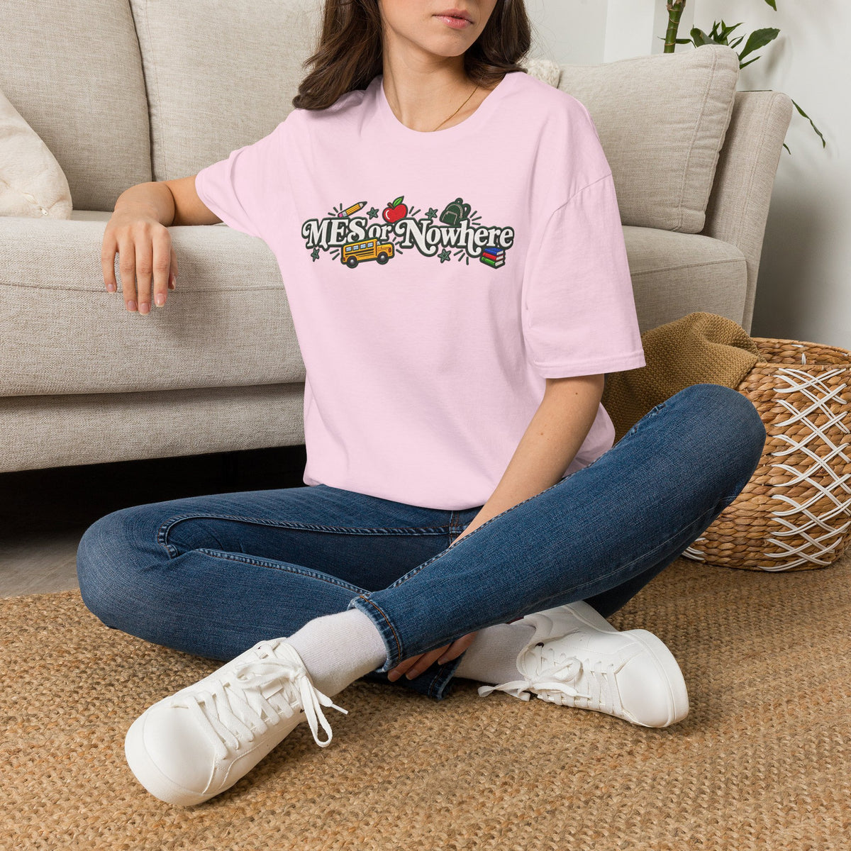 MES or Nowhere" - Moriches Softstyle T-Shirt