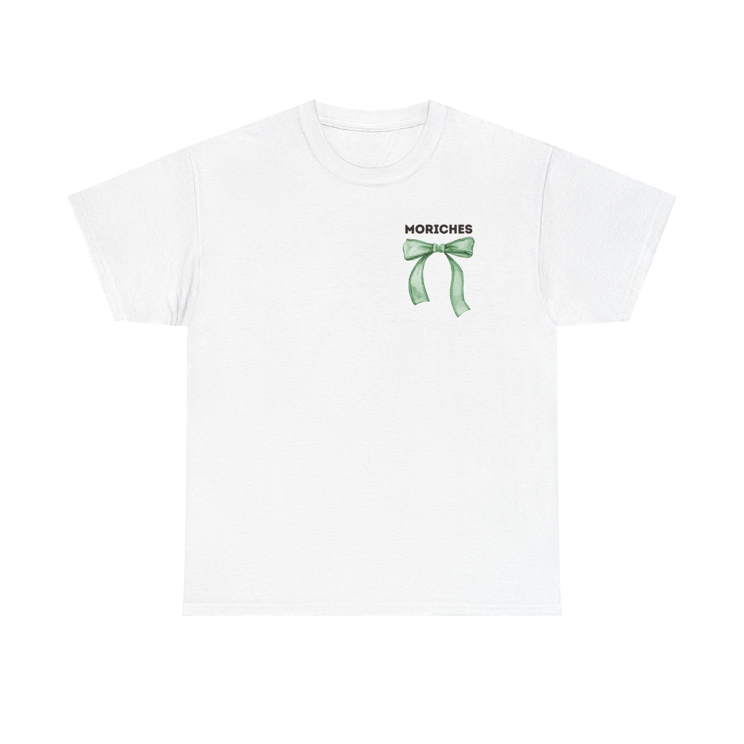 Moriches- Teaching Assistant and Bows- Unisex Heavy Cotton Tee with Bow Design