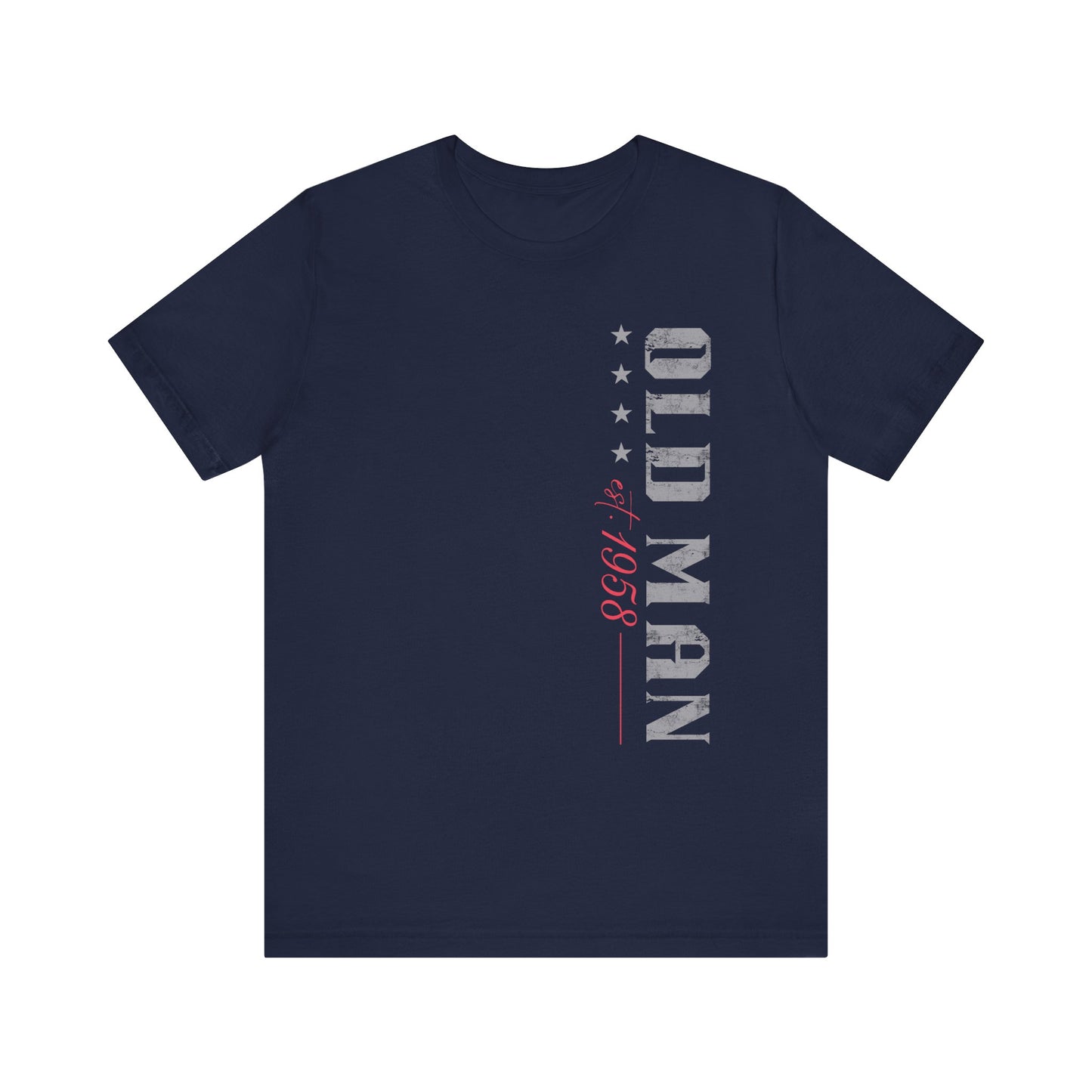 Old Man- American Flag Tee for Proud Dads or Grandpas