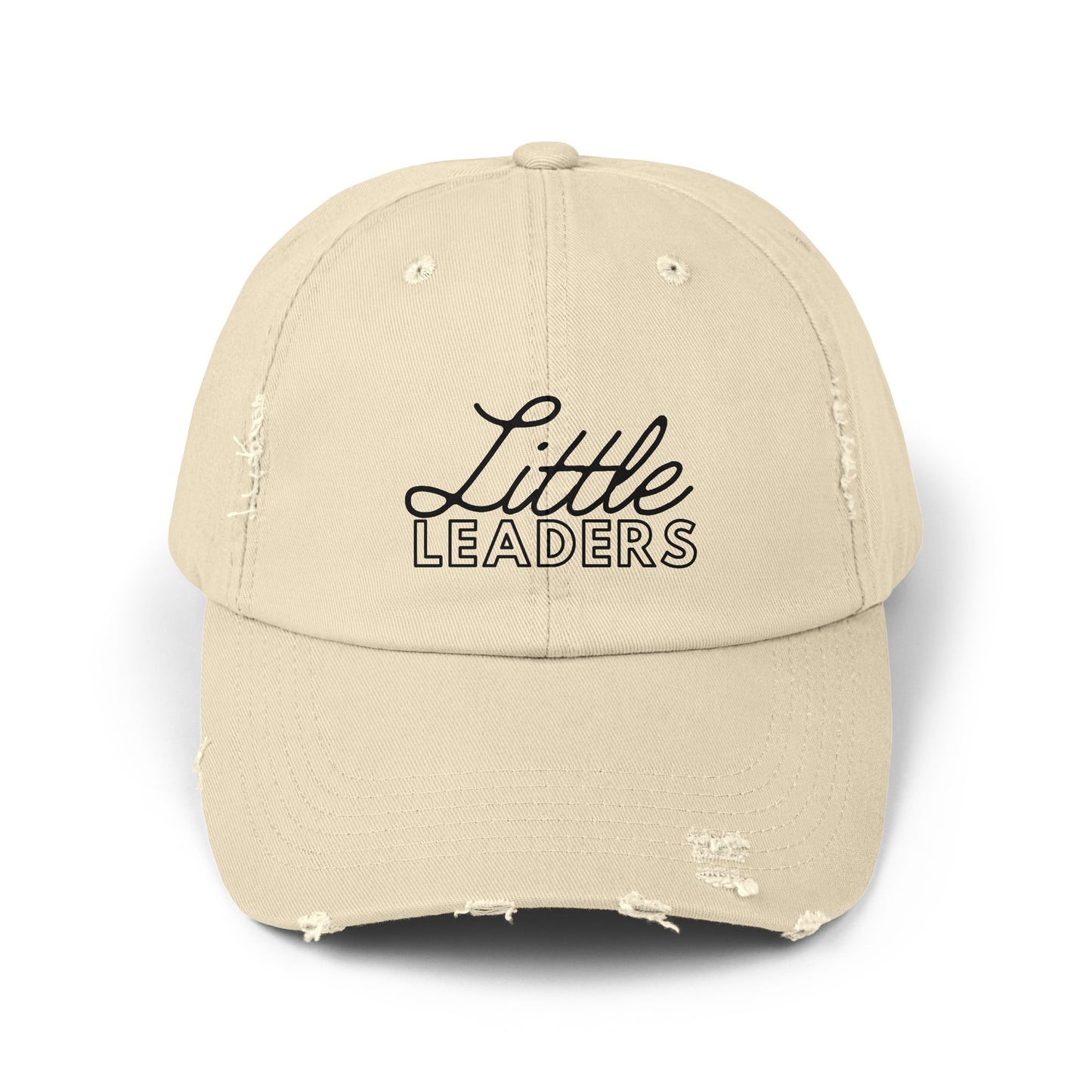 Little Leaders Unisex Distressed Baseball Cap