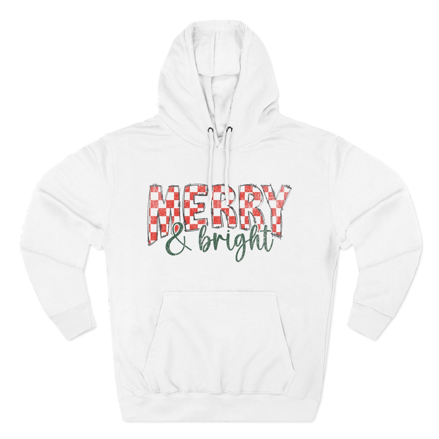 Merry & Bright Hoodie — Holiday Fleece
