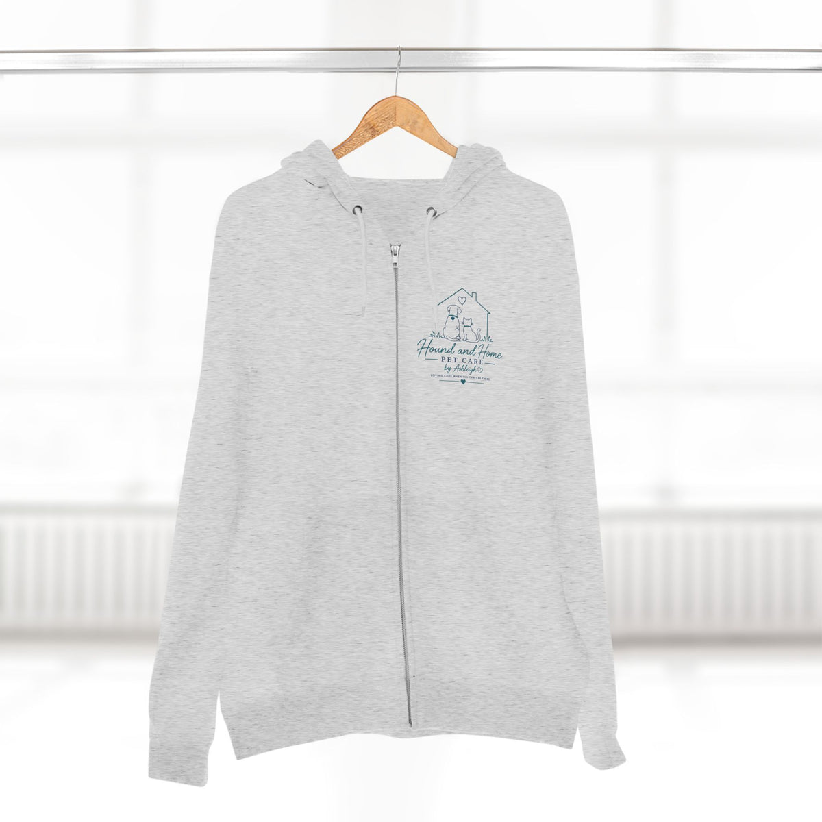 Ashleigh— Hound and Home Personalized Zip Up