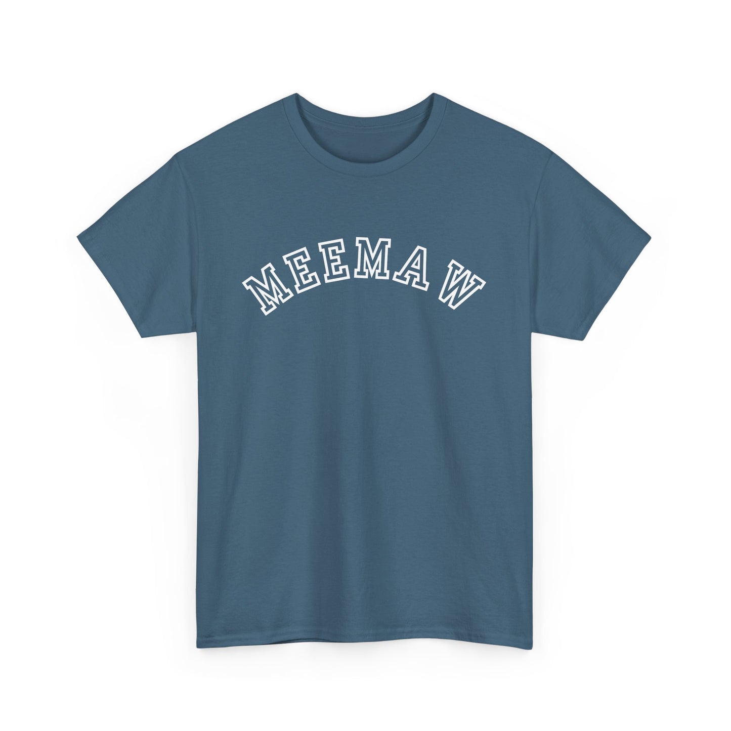 Meemaw- Unisex Heavy Cotton Tee - Comfortable Everyday Wear- Motherhood