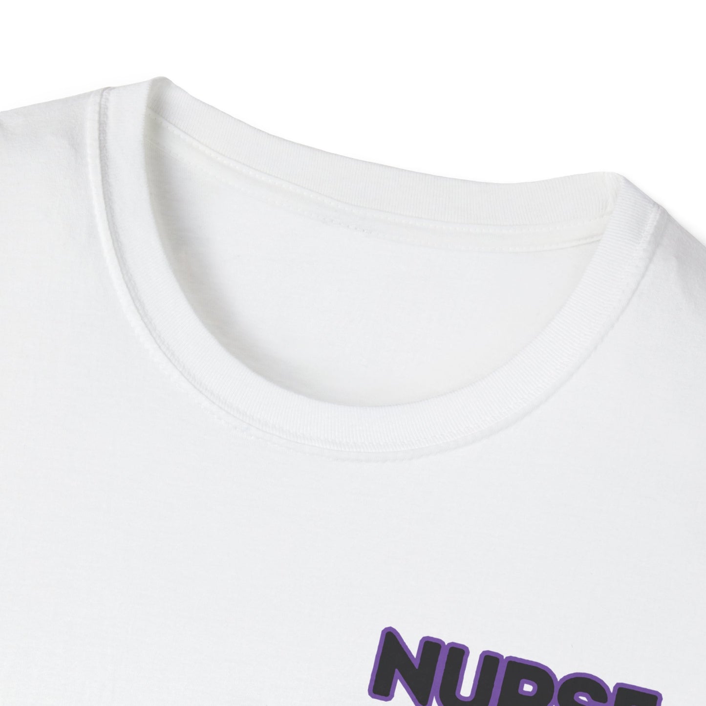 L+D Nurse Softstyle T-Shirt with Bow Design- Healthcare