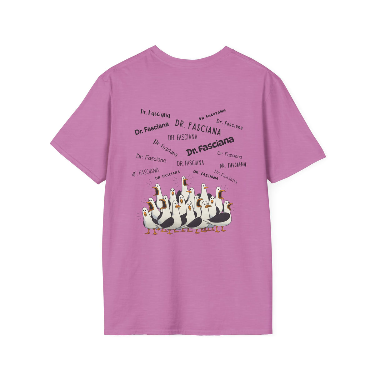 Dr. Fasciana- Seagull Crew Graphic T-Shirt — Personalized