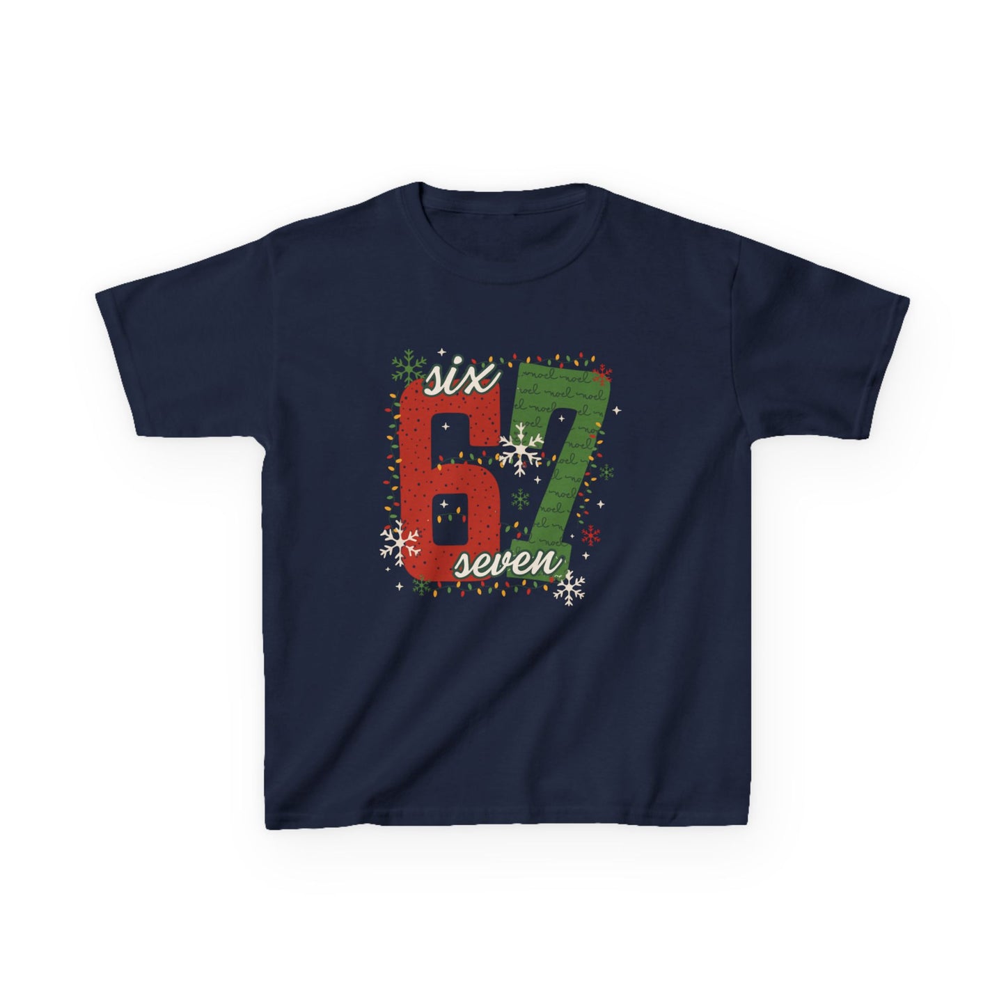 Kids '67' Christmas Number Graphic Tee — Youth- Christmas