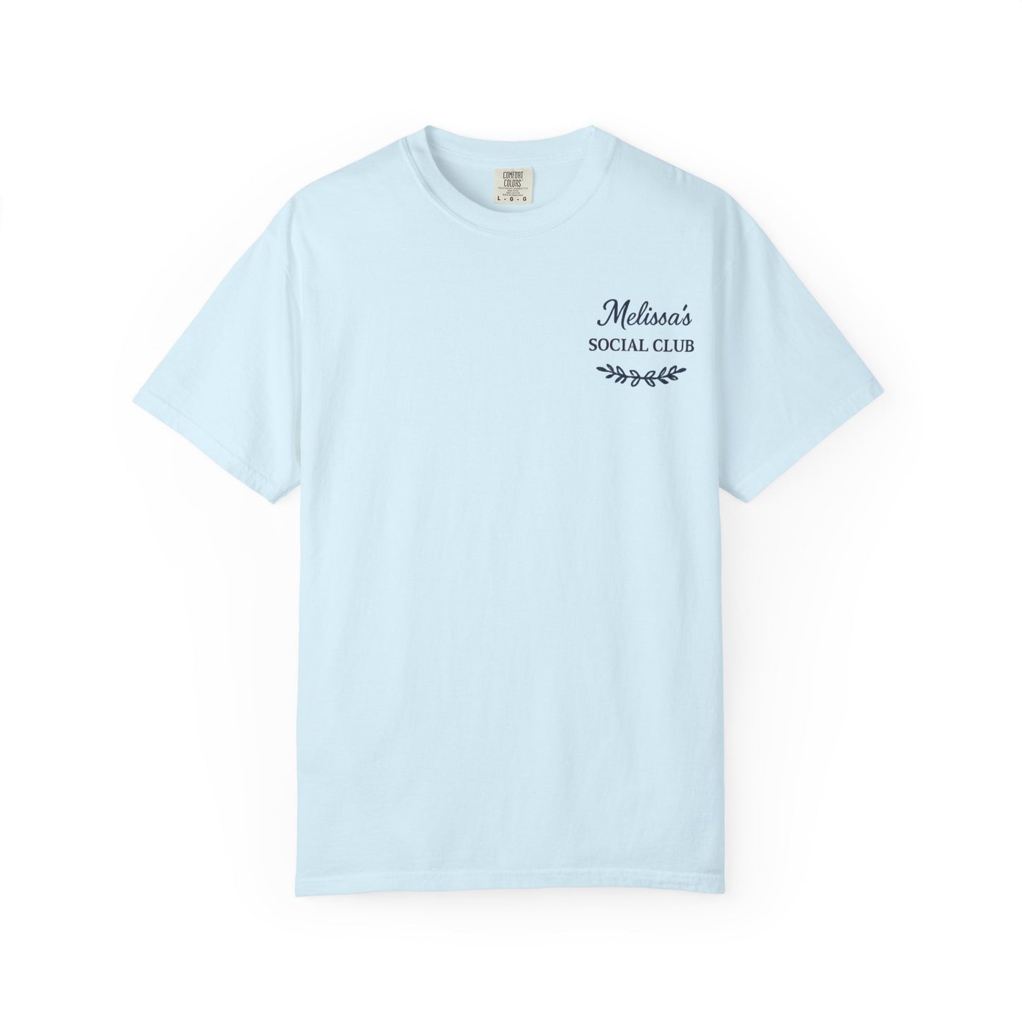 Melissa's Social Club T-Shirt —Personalized