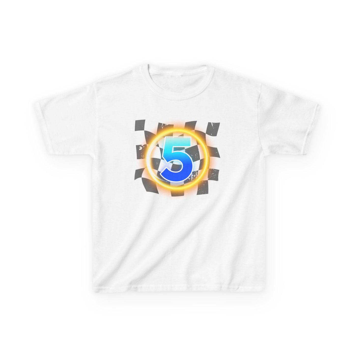5th Birthday Celebration Kids Tee- Personalized