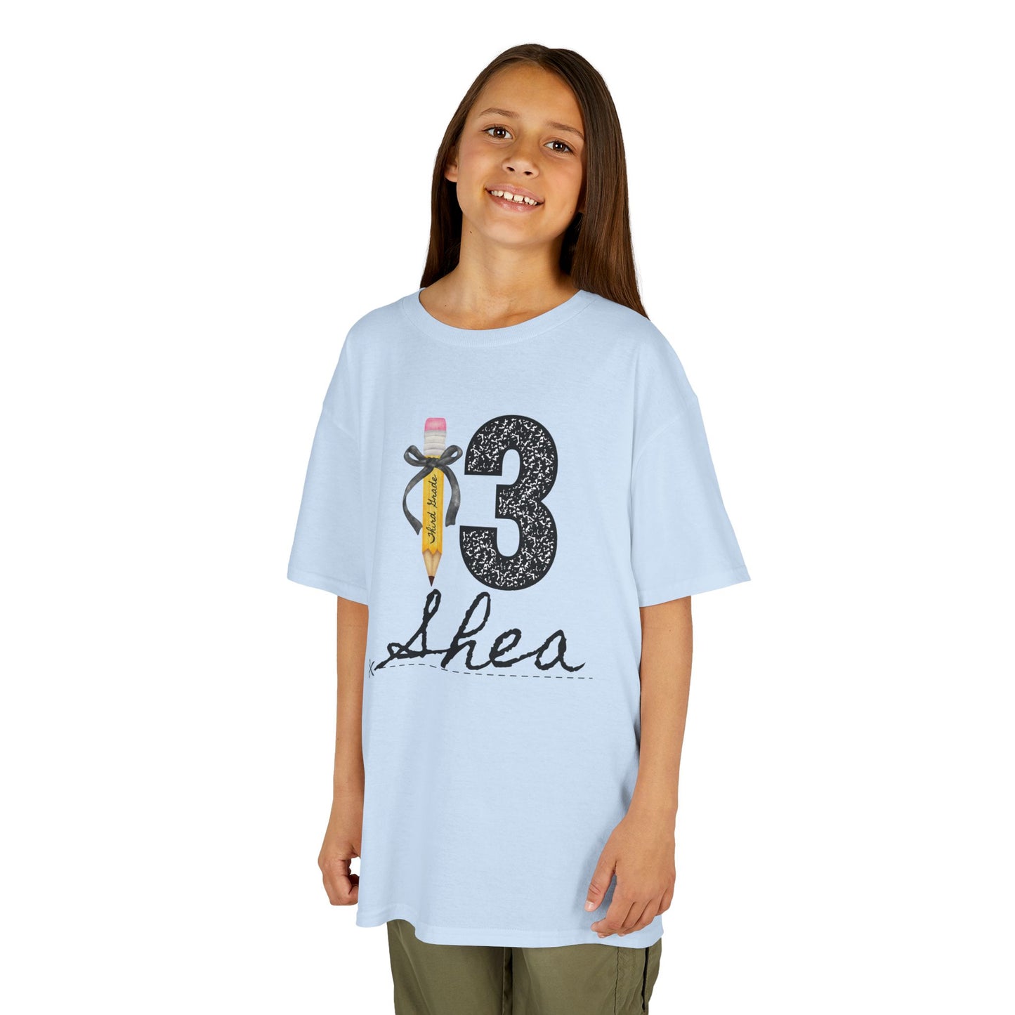 3rd Grade- Personalized Kids Tee - Back to School