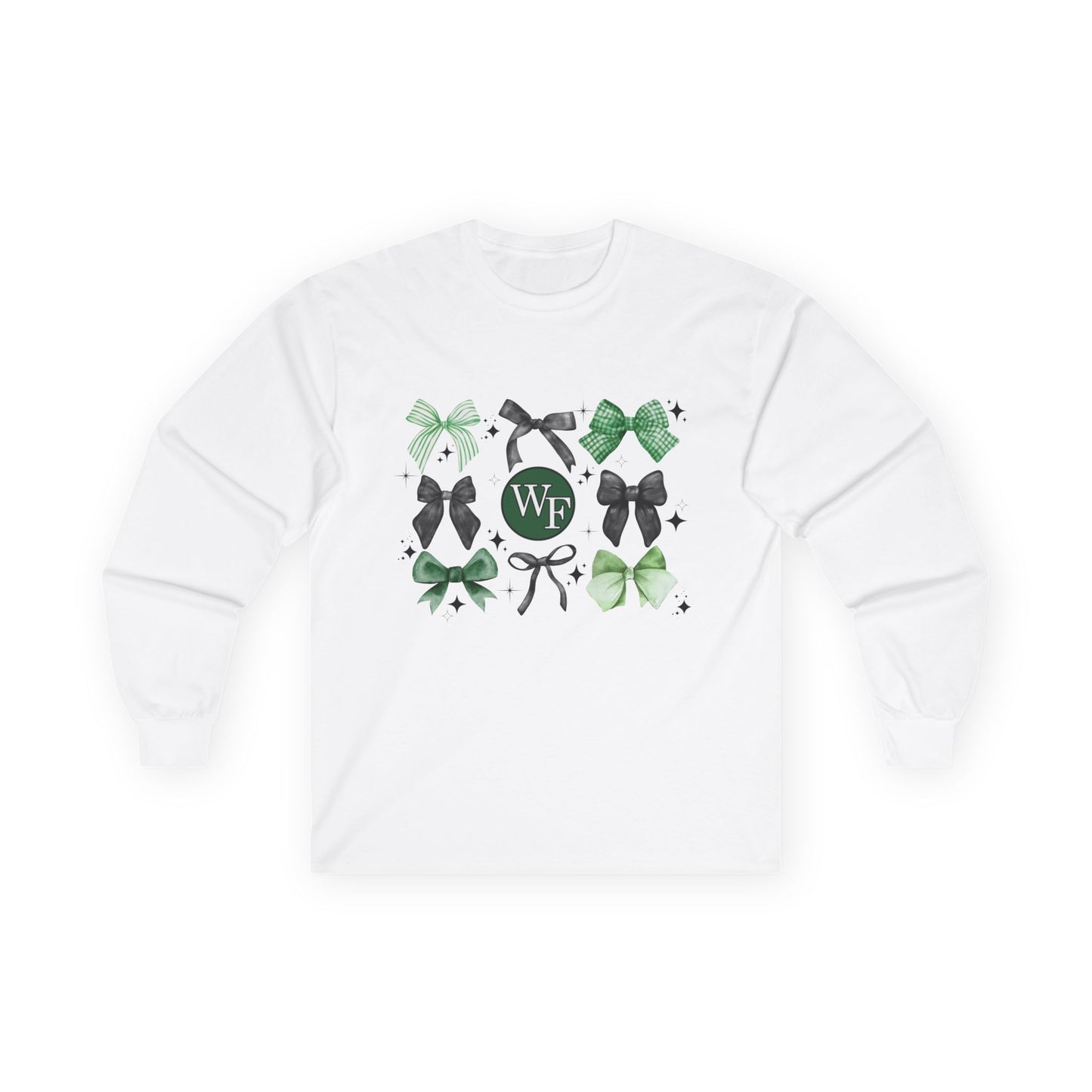 WF Strong Bow Design-Long Sleeve Tee