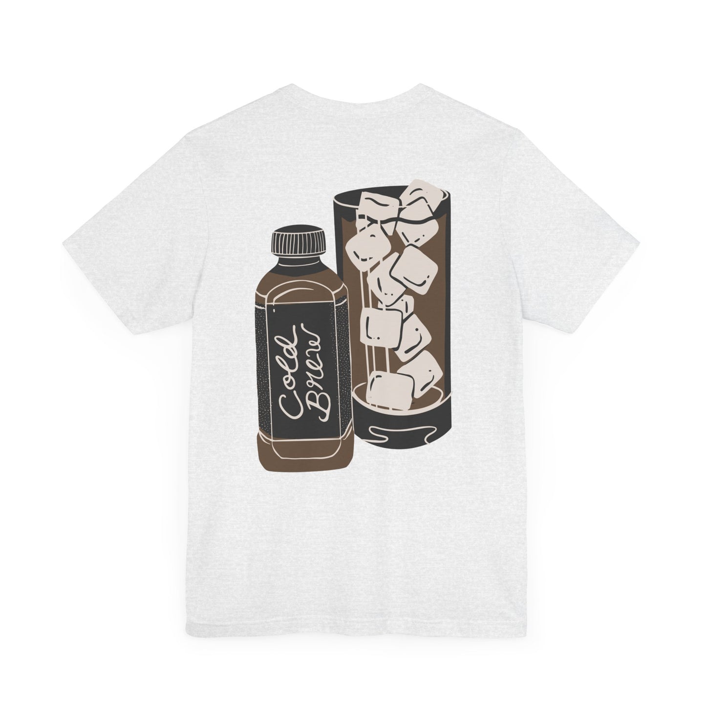 Cold Brew Coffee Lovers Tee, Unisex Jersey Shirt for Coffee Lovers