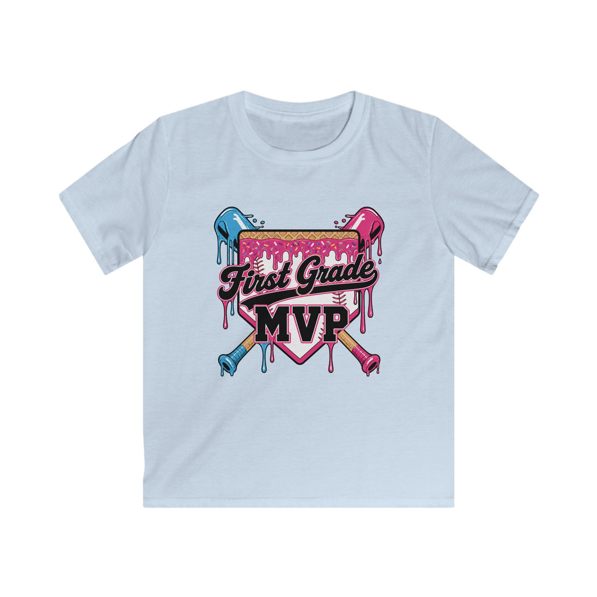 First Grade MVP Kids Tee — Personalized 'Chase 01'