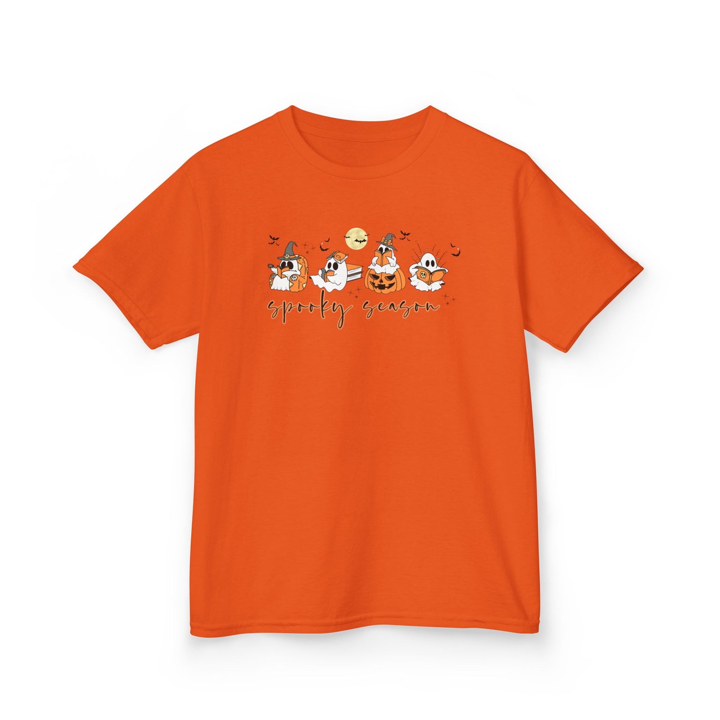 Spooky Season- Reading Ghosts- Halloween - Kids Cotton™ Tee