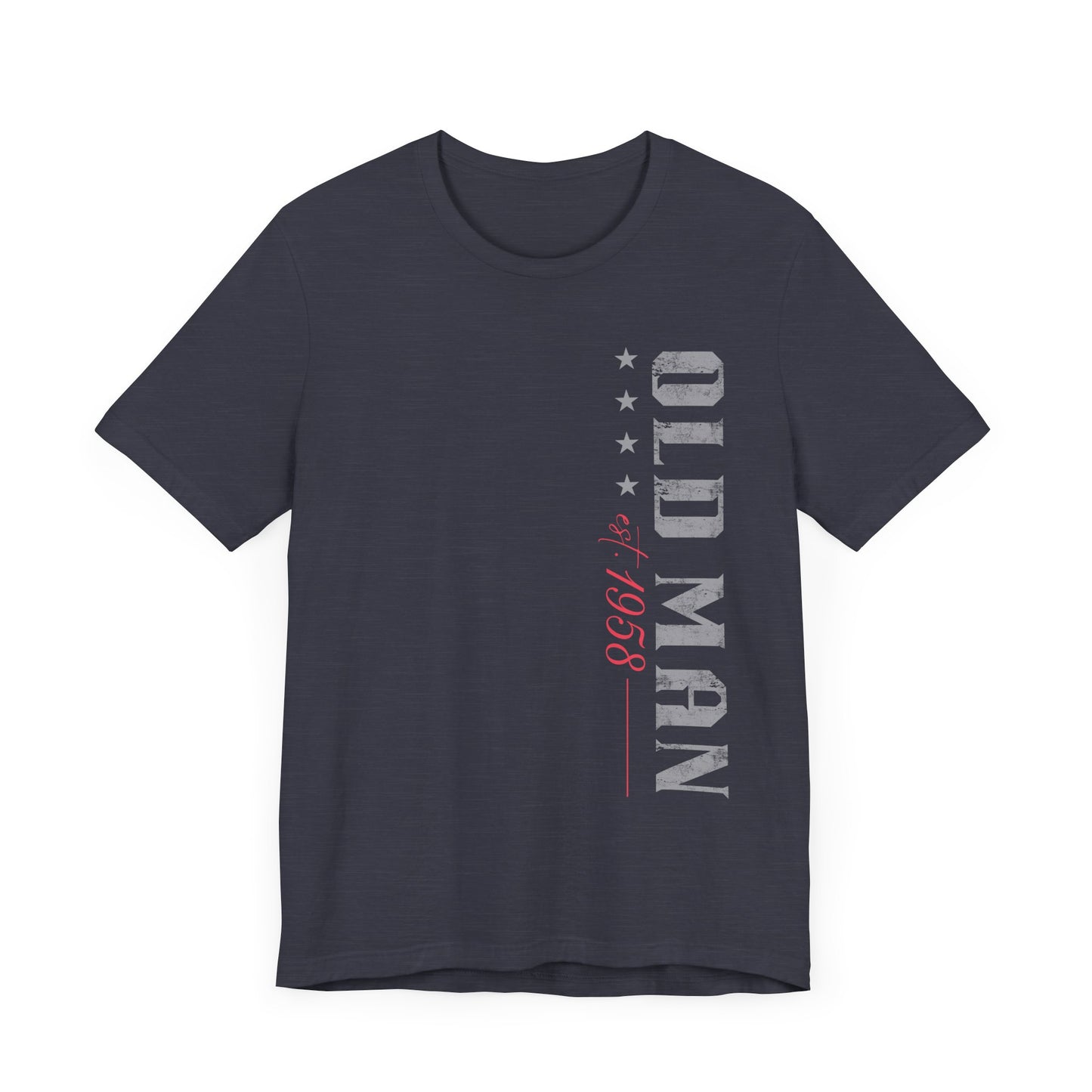 Old Man- American Flag Tee for Proud Dads or Grandpas