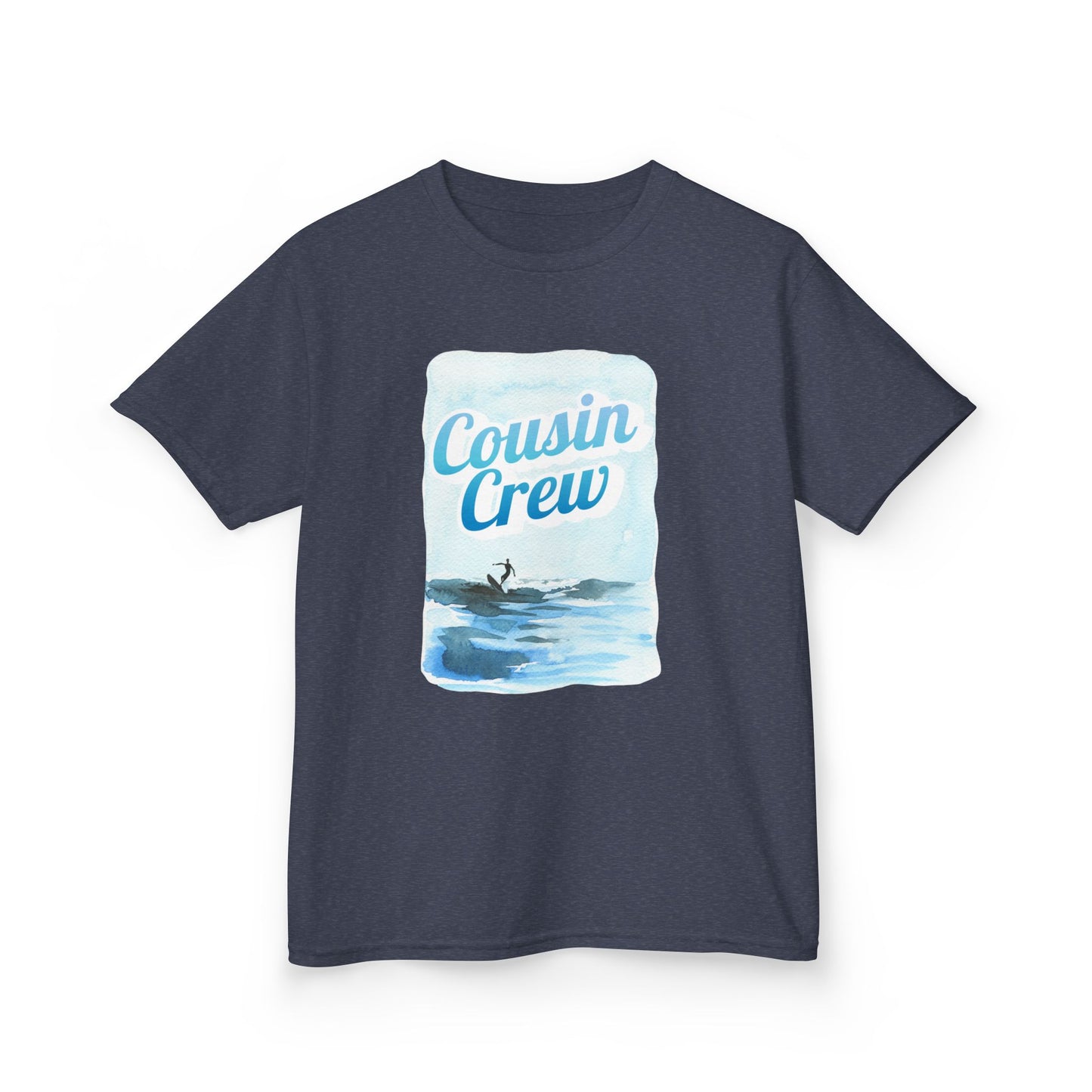 Cool Cousin Crew Kids Tee - Summer Fun, Family Gatherings, Beach Days, Mini Collection