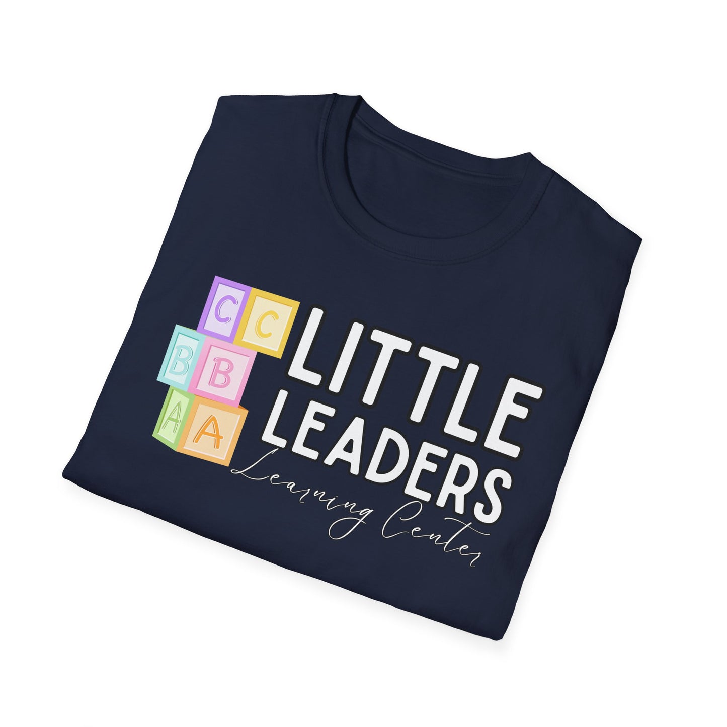 Little Leaders w/ Blocks Design Unisex T-Shirt