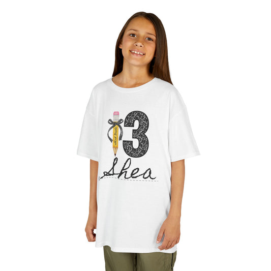 3rd Grade- Personalized Kids Tee - Back to School