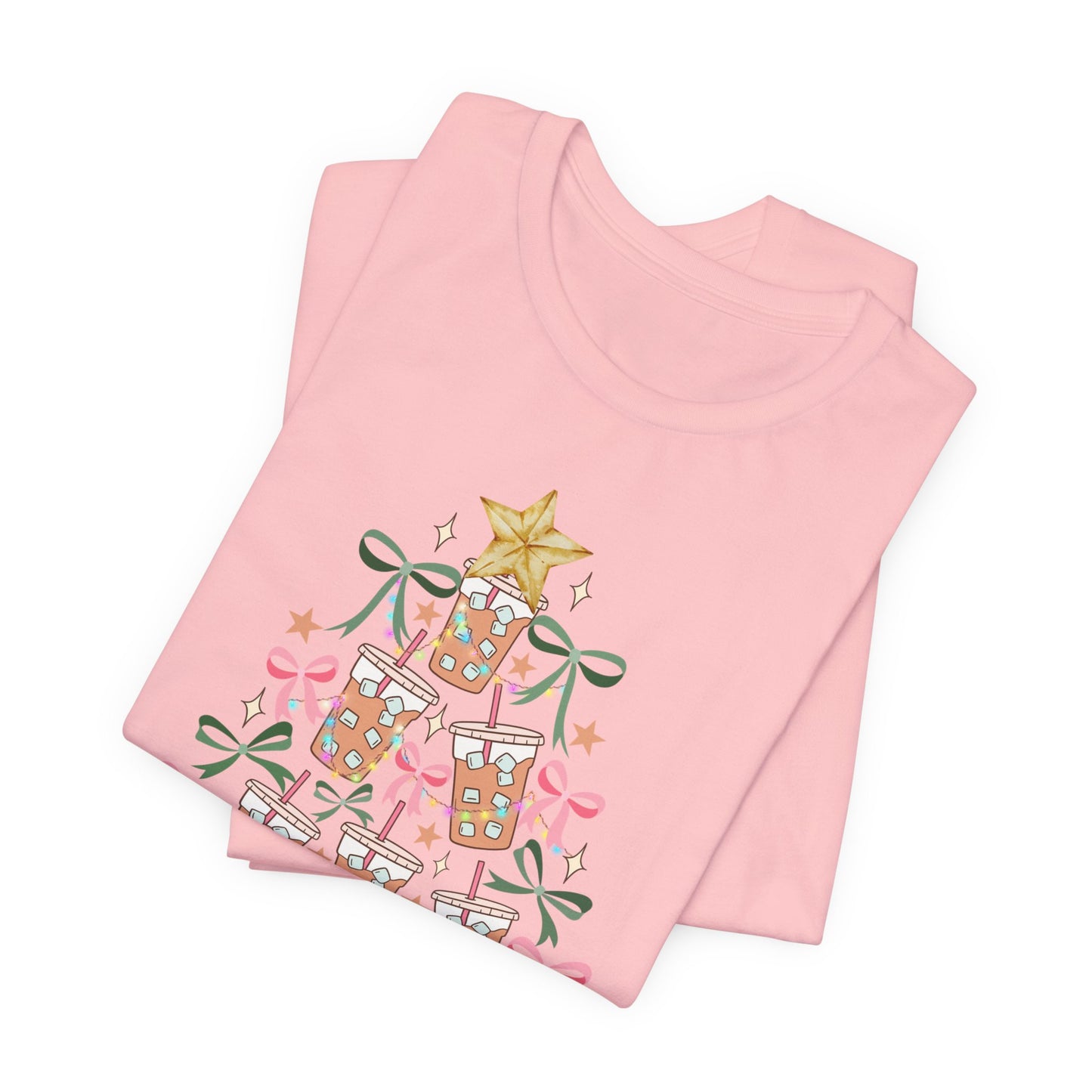 Merry and Caffeinated— Christmas Unisex T‑Shirt