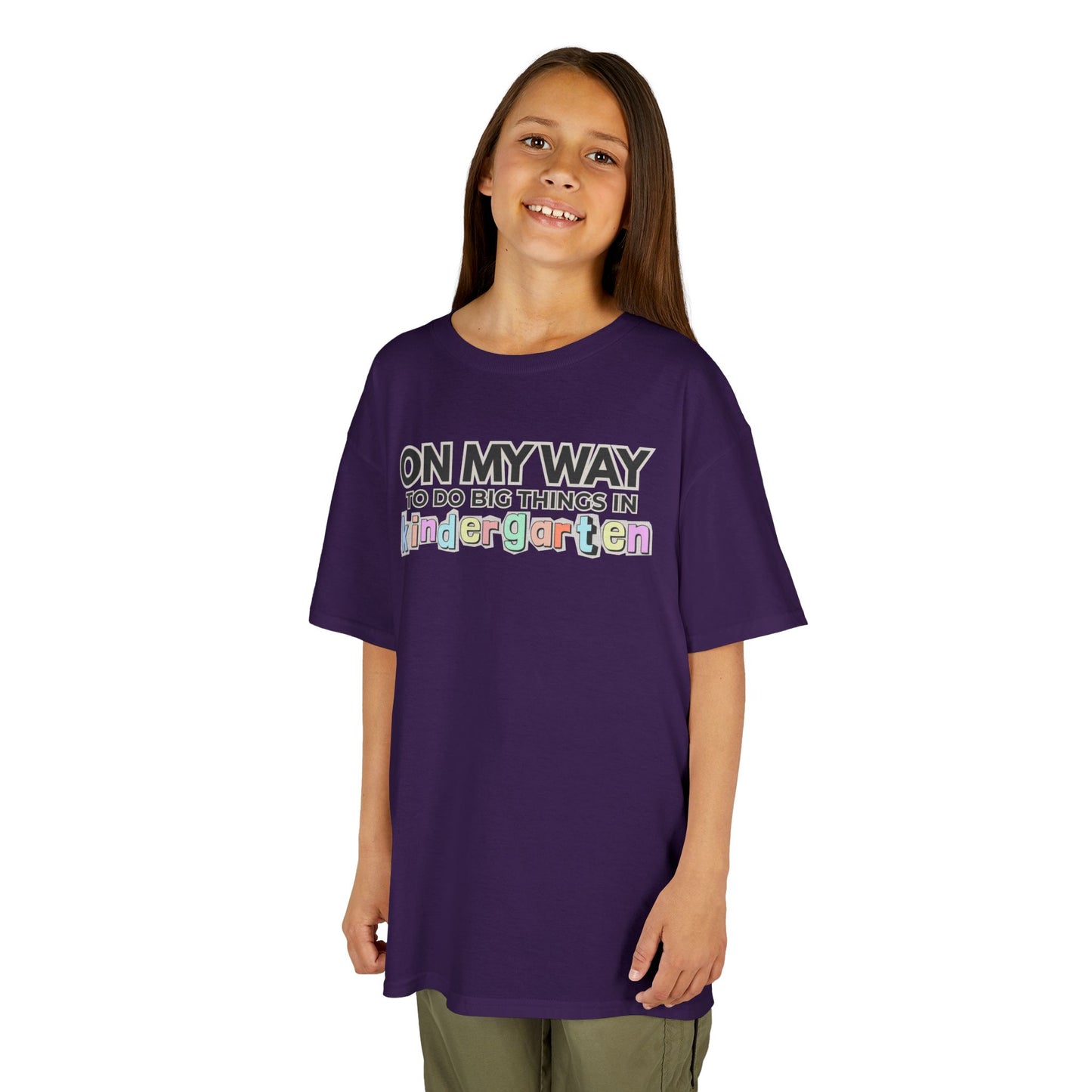 Big Things in Kindergarten- Kids Back to School Shirt
