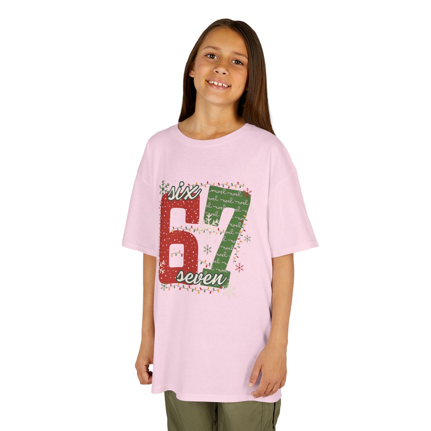 Kids '67' Christmas Number Graphic Tee — Youth- Christmas