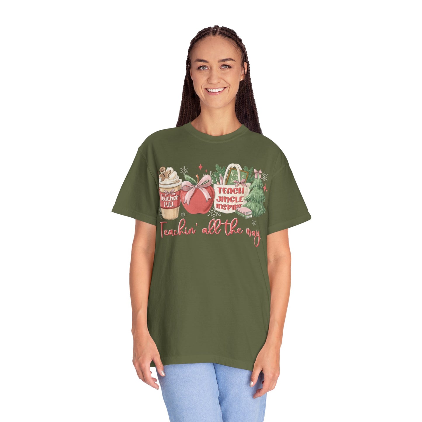 Teachin' All the Way  — Christmas Tee