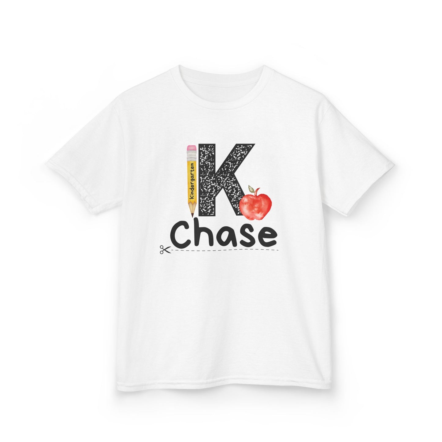 Kindergarten- Personalized Kids Tee - Back to School