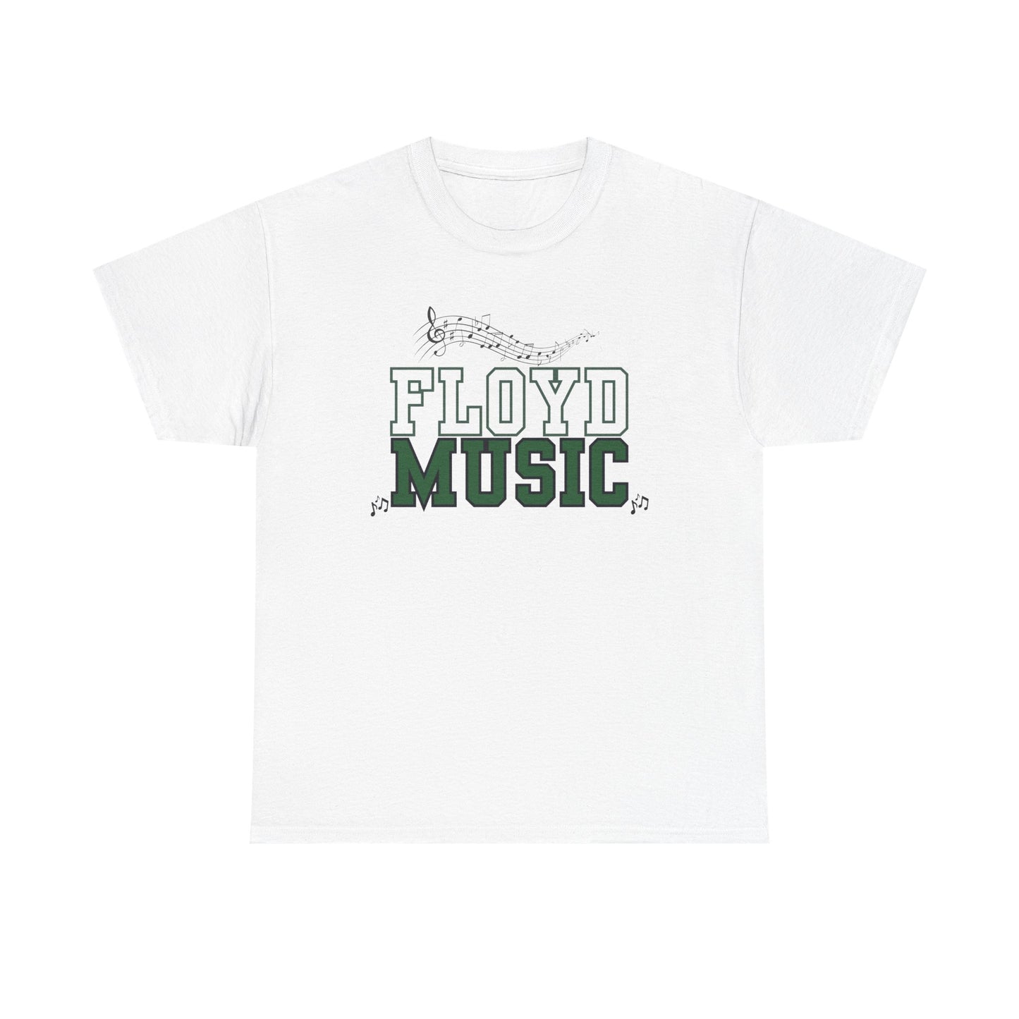Danielsen- Floyd Music Heavy Cotton Tee - "Music is the Soundtrack of Your Life" Unisex T-Shirt- Personalized
