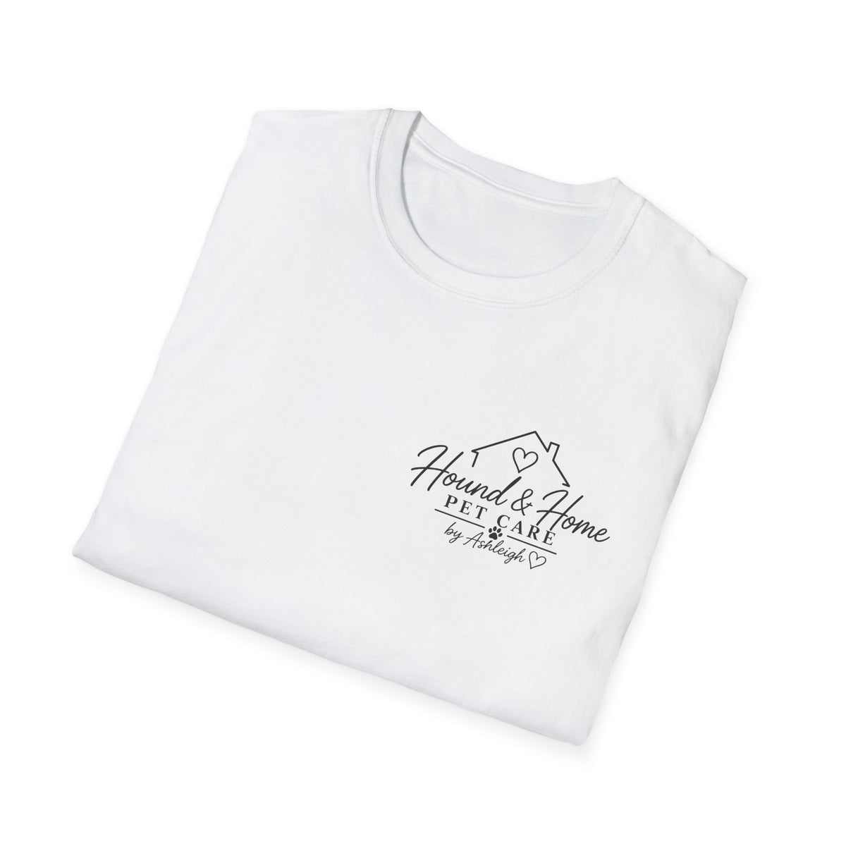 Hound & Home "Stay Pawsitive" — T-Shirt