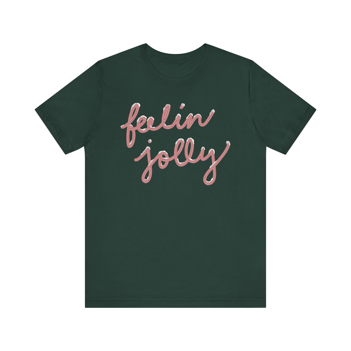 Feelin' Jolly— Christmas Unisex T‑Shirt