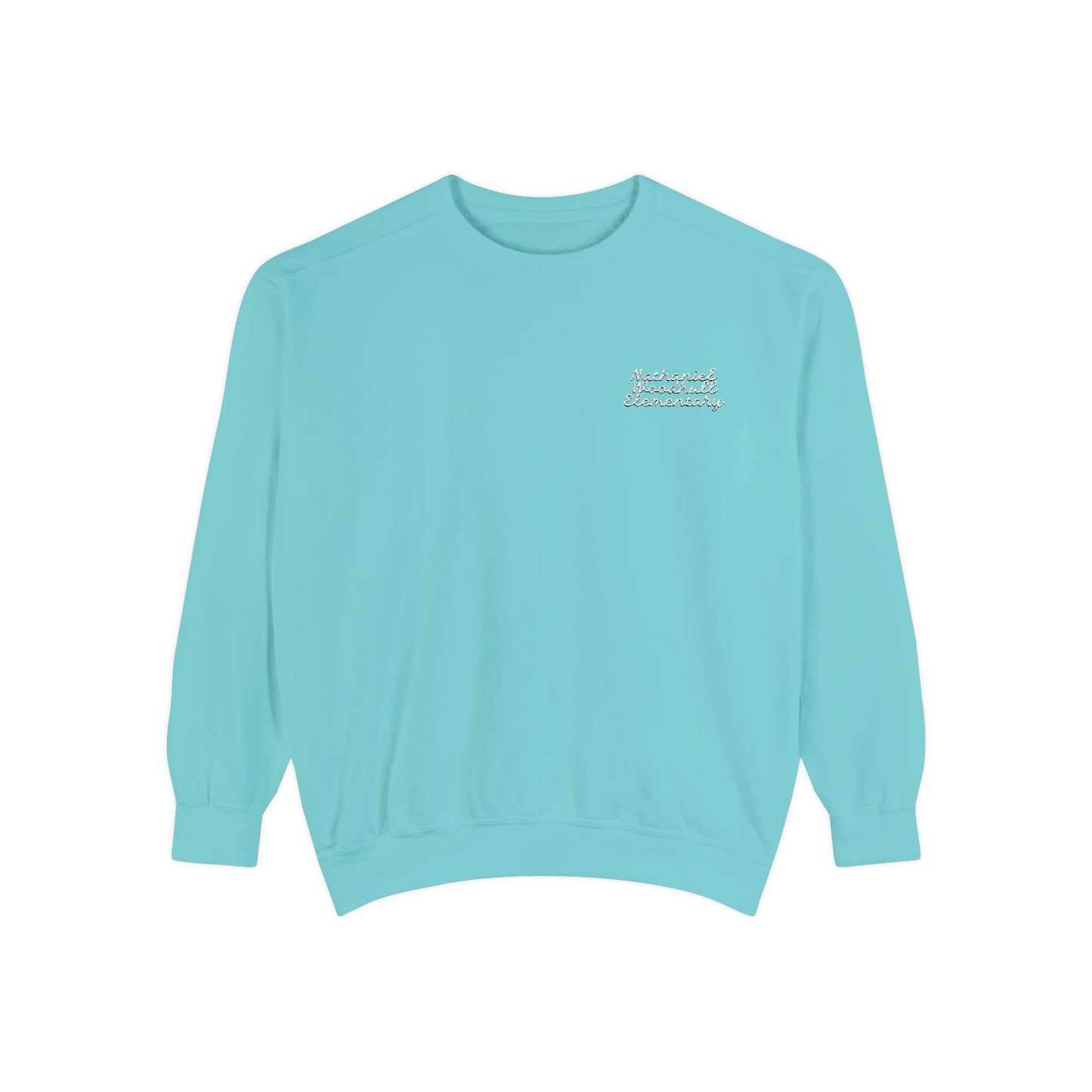Woodhull- Embroidered Garment-Dyed Unisex Sweatshirt