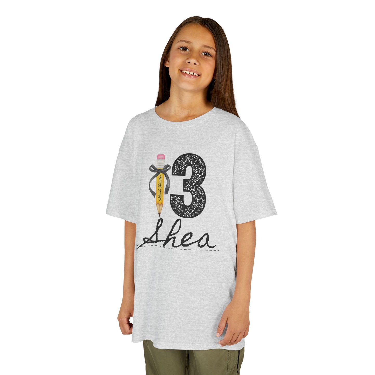 3rd Grade- Personalized Kids Tee - Back to School