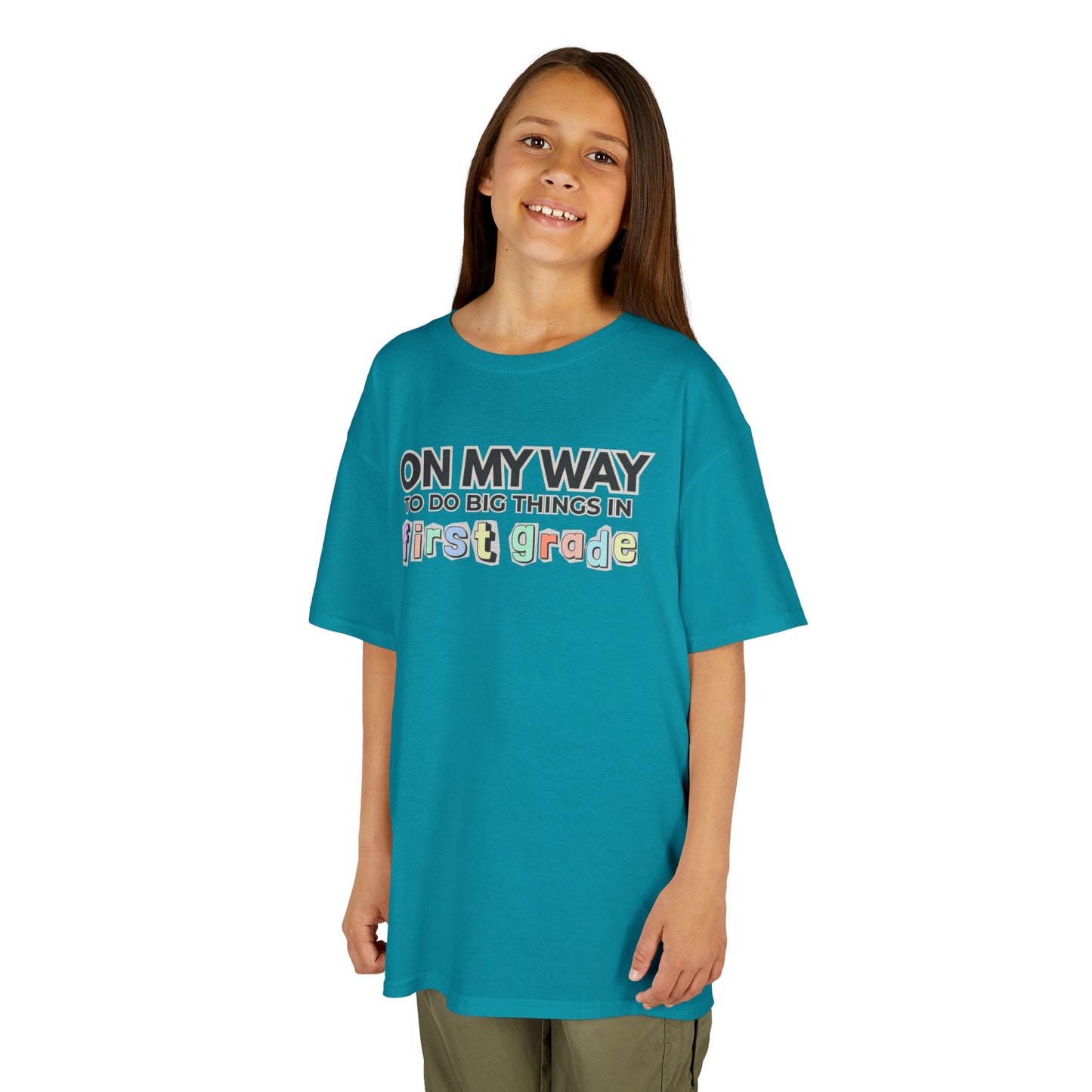 Big Things in 1st Grade- Kids Back to School Shirt