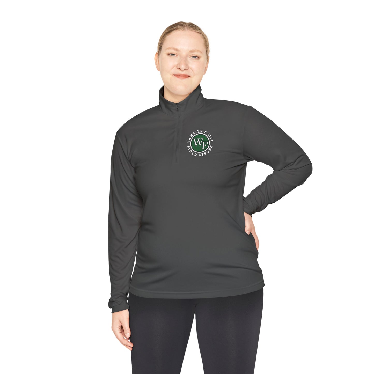 Tangier Smith- Unisex Quarter-Zip Pullover - Versatile and Comfy Layer for All Occasions