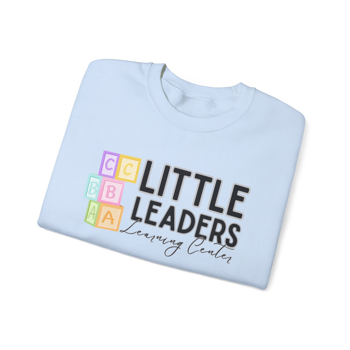 Little Leaders w/ Blocks Crewneck Unisex Sweatshirt