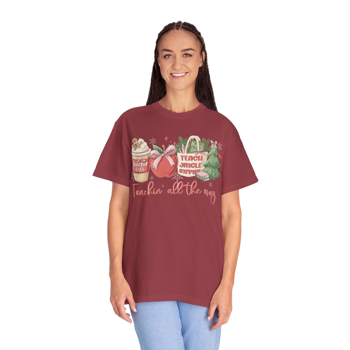 Teachin' All the Way  — Christmas Tee