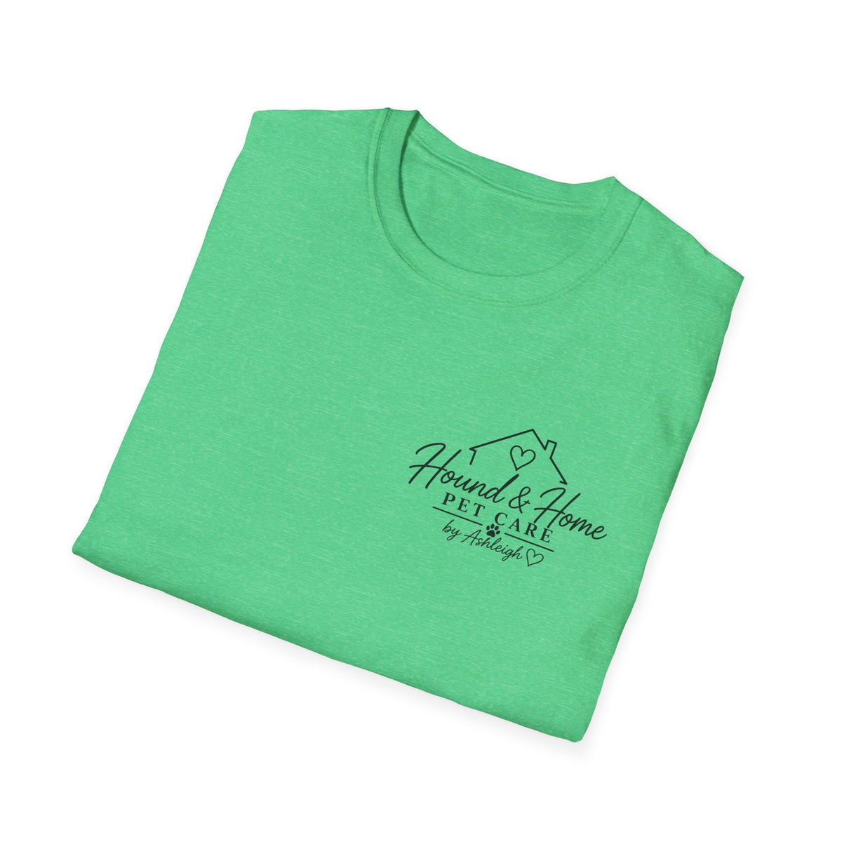 Hound & Home "Stay Pawsitive" — T-Shirt