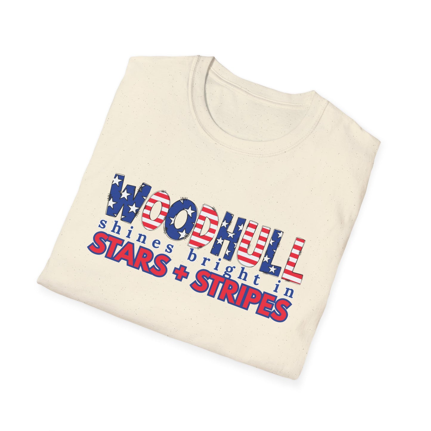 Unisex T-Shirt Woodhull Flag Day-Holiday Design