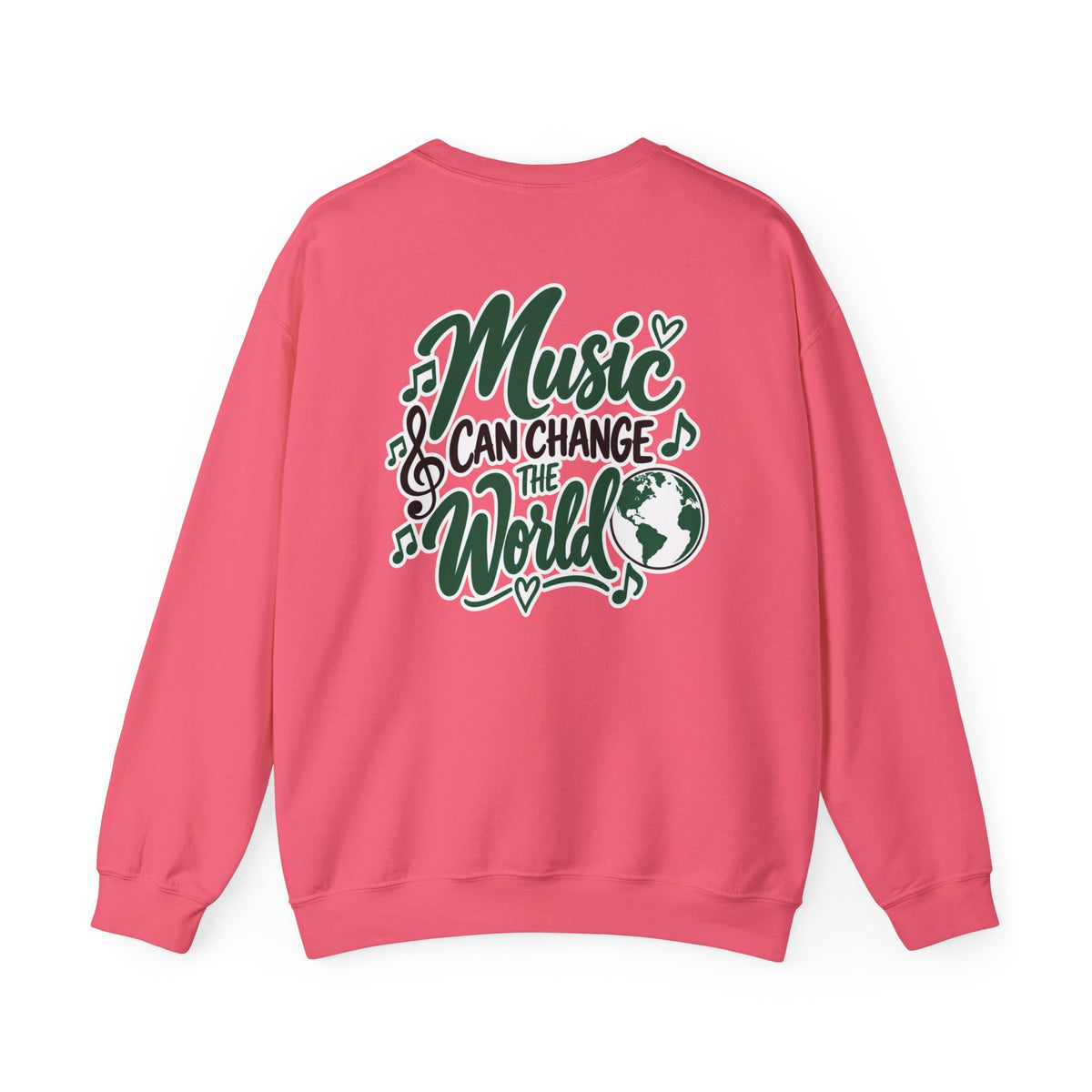 Moriches Music Sweatshirt — "Music Can Change the World" Crewneck