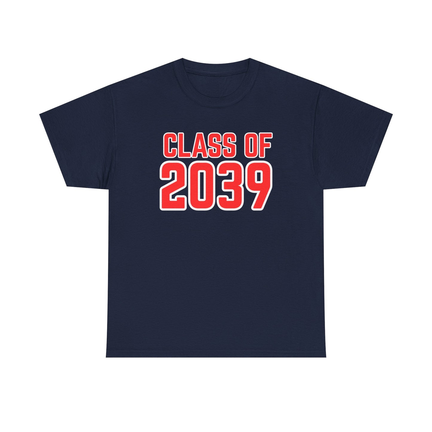 Class of 2039 Unisex Heavy Cotton Tee- Back to School- Grow With Me