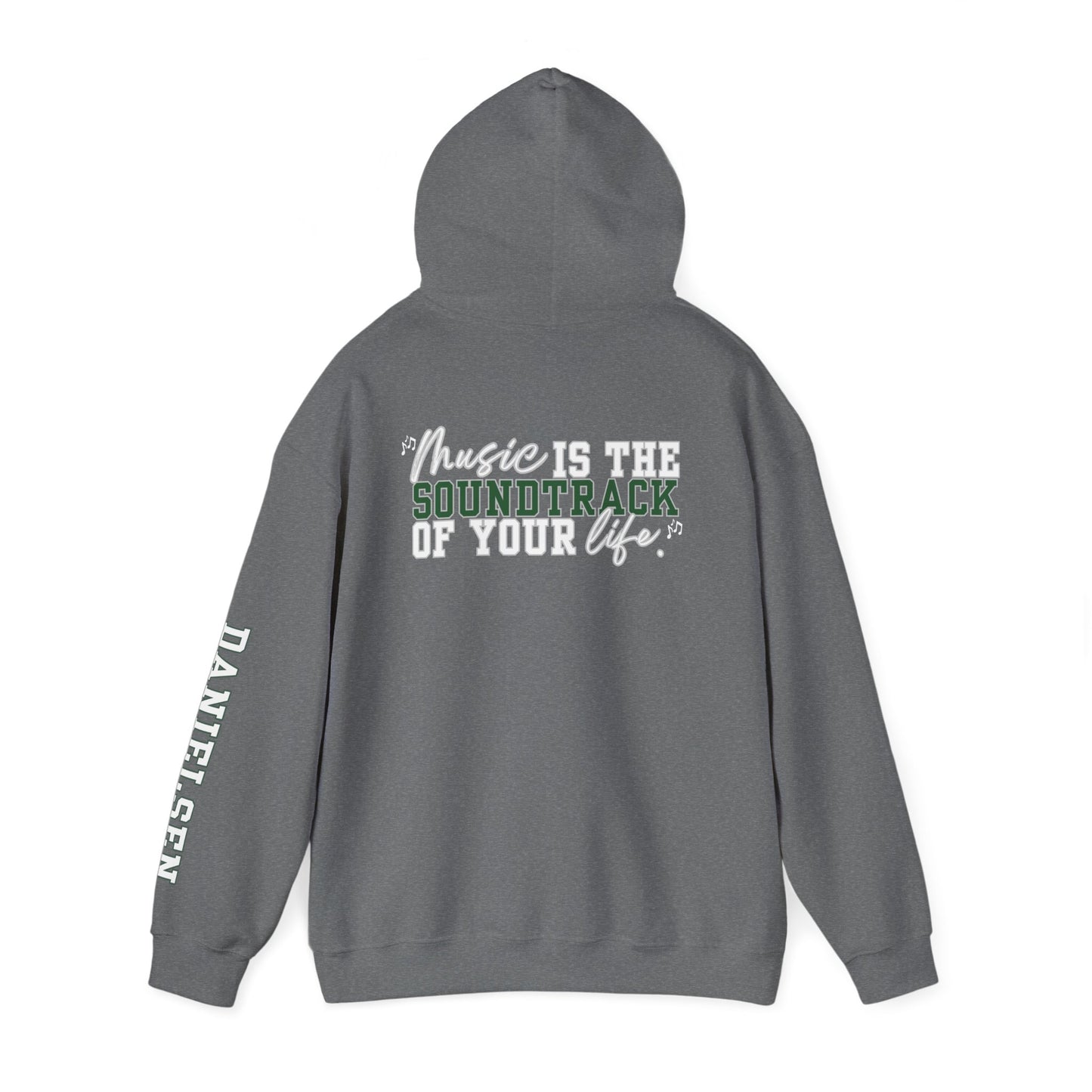 Danielsen- Floyd Music Heavy Cotton Tee - "Music is the Soundtrack of Your Life" Unisex T-Shirt- Personalized