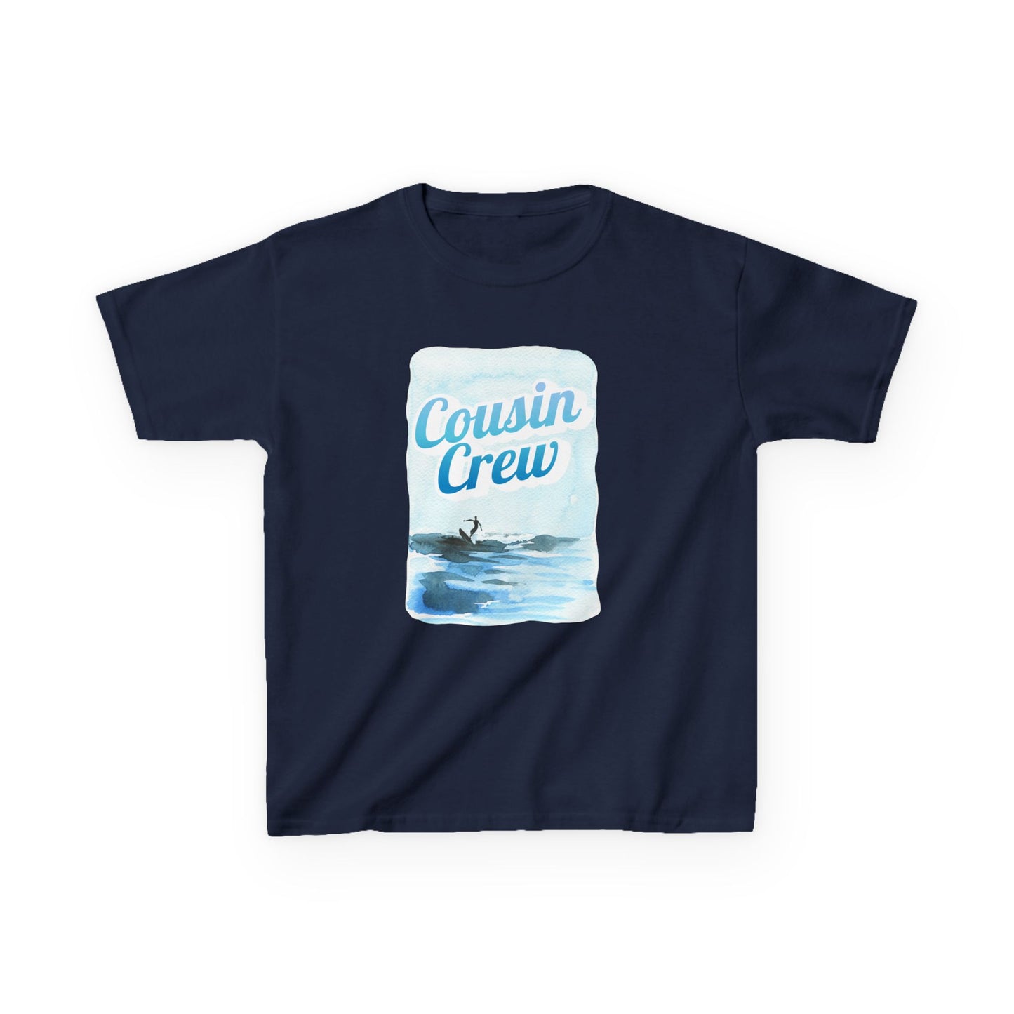 Cool Cousin Crew Kids Tee - Summer Fun, Family Gatherings, Beach Days, Mini Collection